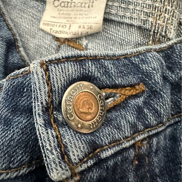 Carhartt Traditional Fit Womens Jeans size 8 x 36 - Picture 7 of 10